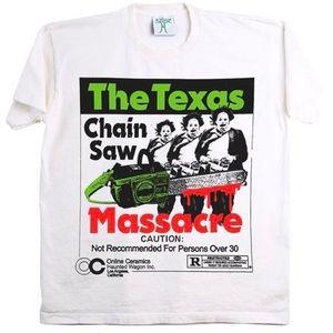 Online ceramics Texas chainsaw massacre graphic tee